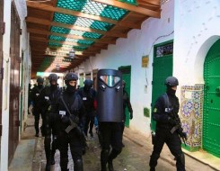الدار البيضاء اليوم  - الشرطة المغربية تؤمن احتفالات 