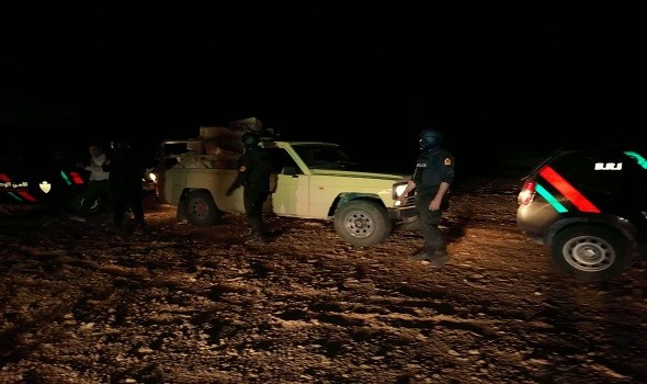 الدار البيضاء اليوم  - حرق حوالي 6.5 أطنان من مخدر الشيرا في مدينة الداخلة المغربية