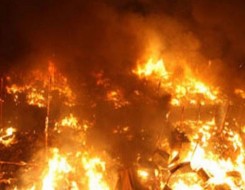 الدار البيضاء اليوم  - اندلاعُ حريقٍ مهولٍ في نواحي طنجة المغربيةِ