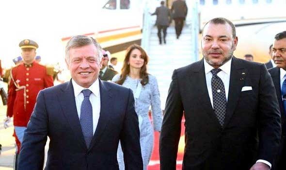 الدار البيضاء اليوم  - محادثات بين الملك محمد السادس وعاهل الأردن حول الأوضاع في فلسطين