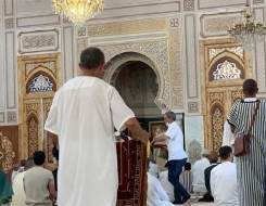 الدار البيضاء اليوم  - المساجد  المغربية ترفع دعاء صلاة الاستسقاء