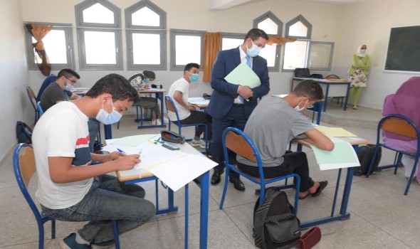 الدار البيضاء اليوم  - وزارة التربية الوطنية المغربية تكشف نمط الامتحان الموحد في خضم انتشار الجائحة