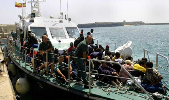الدار البيضاء اليوم  - السلطات الإسبانية تُعلن فقدان أثر 28 مهاجرا إثر غرق زورقهم قبالة جزر الكناري