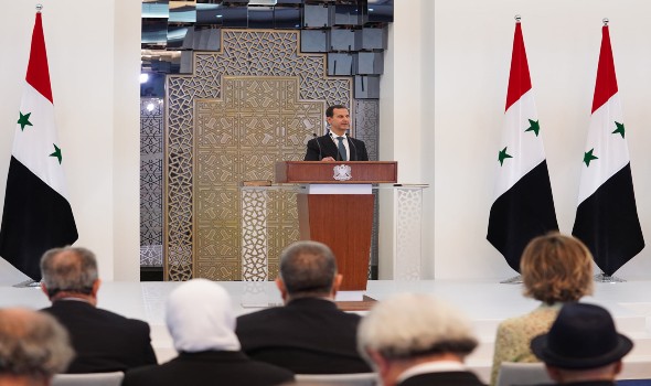 الدار البيضاء اليوم  - بشار الأسد يوجه رسالة إلى نظيره اللبناني ميشال عون