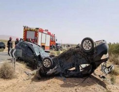 الدار البيضاء اليوم  - حادثة سير خطيرة تتسبب في احتراق سيارة في طنجة ووفاة من بداخلها بشكل مأساوي