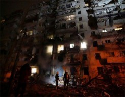 الدار البيضاء اليوم  - انهيار مبنى في مدينة طرابلس اللبنانية و سقوط جرحى