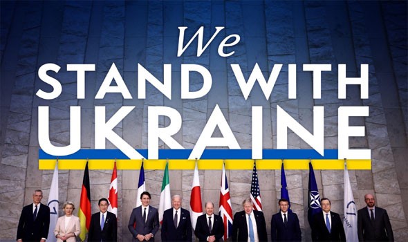 موسكو تُهدد بحرب عالمية ثالثة في حال ضم كييف إلى حلف الناتو والغرب يتعهد بدعم أوكرانيا