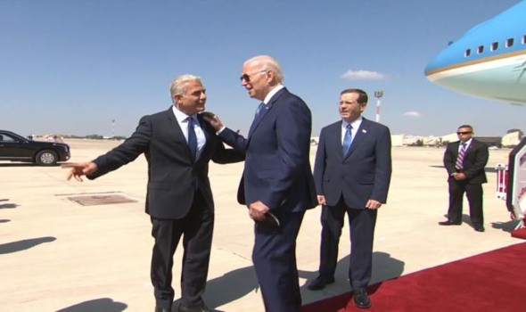 الدار البيضاء اليوم  - بايدن يبدأ جولته بوعد بتعميق اندماج إسرائيل في المنطقة ويؤكد التزامه حل الدولتين